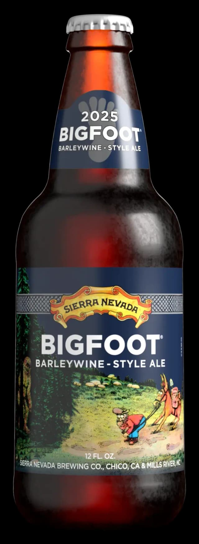 Bigfoot Barleywine-style Ale bottle